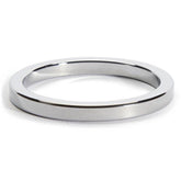 Square Edged Steel Cock Ring 8mm